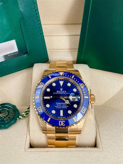 Rolex Gold & Blue 'Submariner Date' (126618LB) 